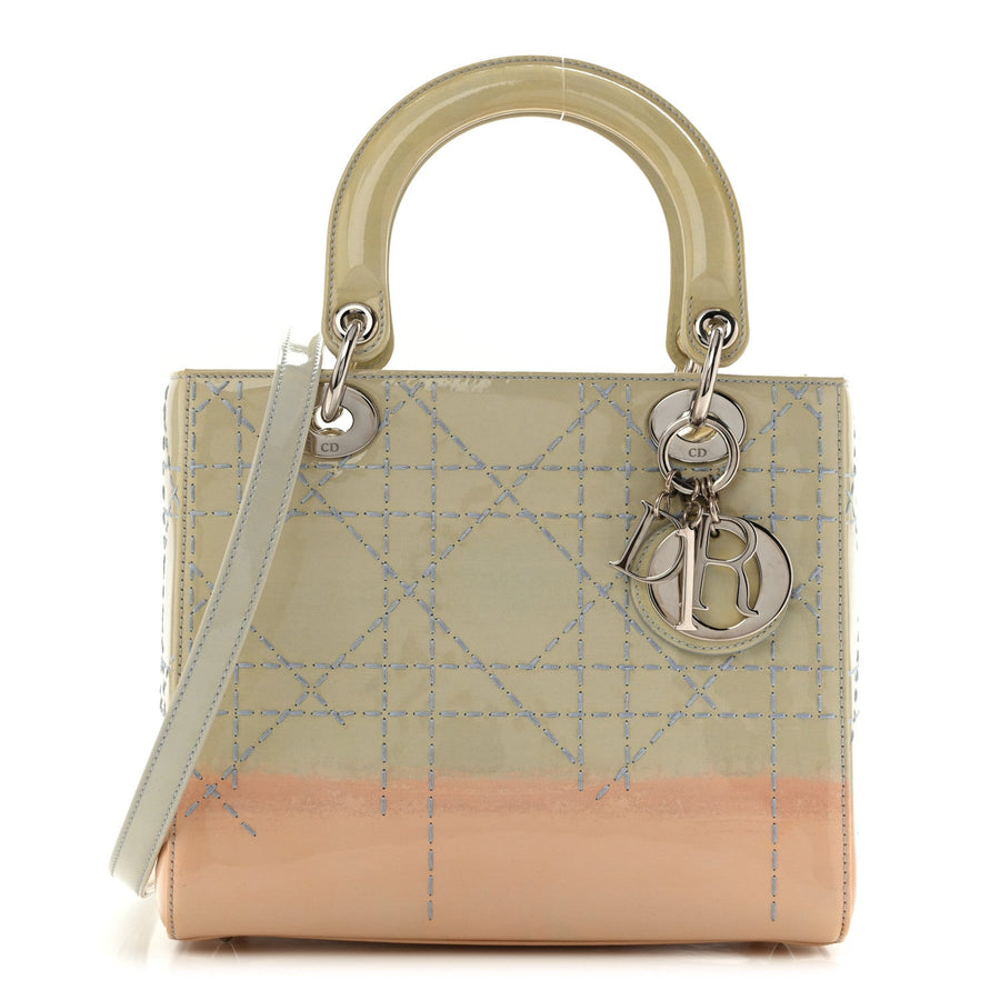 Christian Dior Patent Cannage Gradient