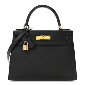Hermes Epsom Kelly Sellier 28 Black