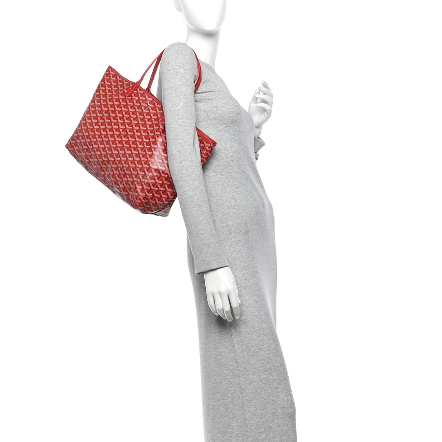 Goyardine Saint Louis Pm Red