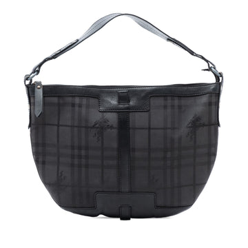 Burberry Haymarket Check Coated Canvas