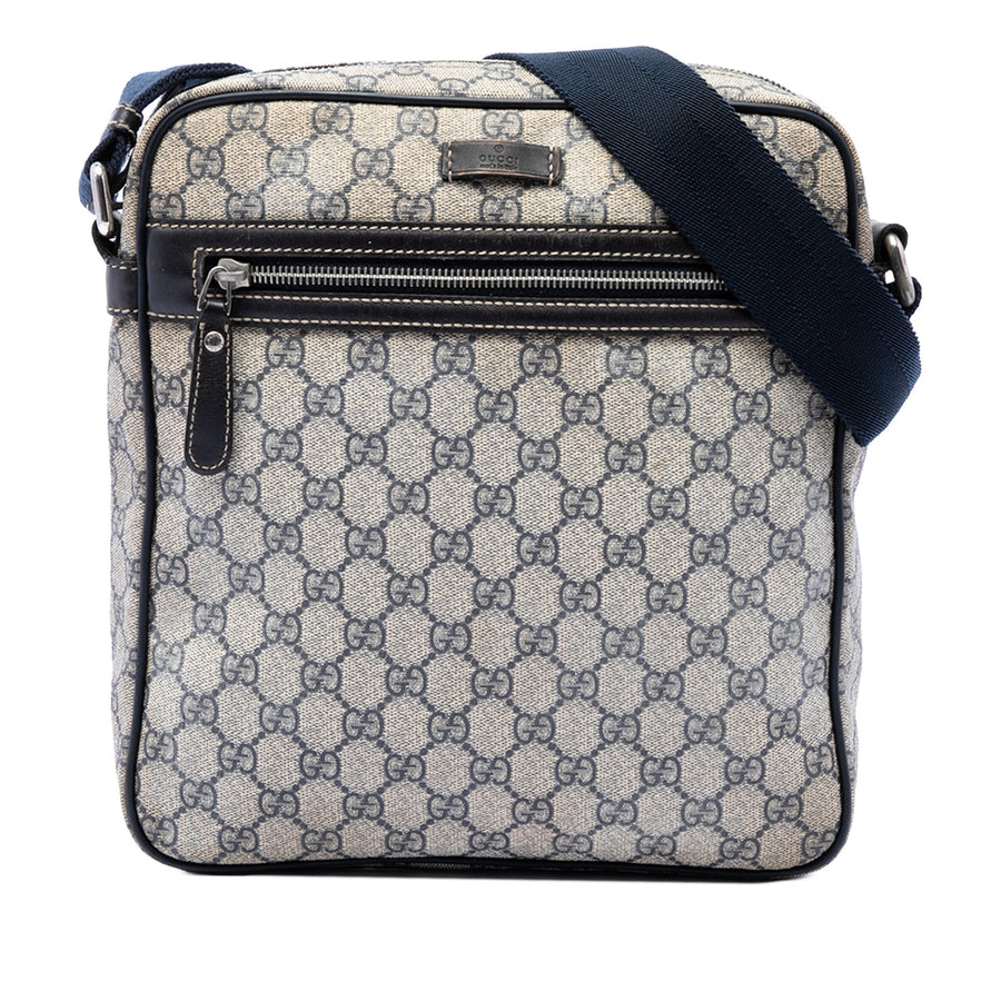 Gucci Gg Supreme Crossbody Pre-Loved Bag
