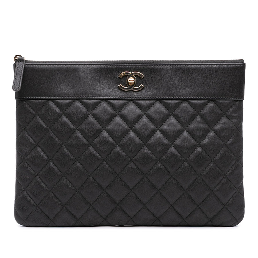 Chanel Medium Quilted Sheepskin