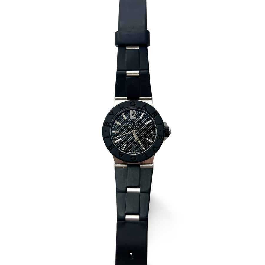 Bulgari Diagono 30Mm Black