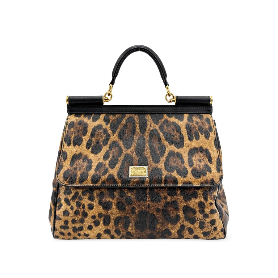Dolce & Gabbana Sicily Medium Leopard
