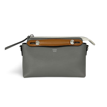Fendi By The Way Small Boston Bag Grey