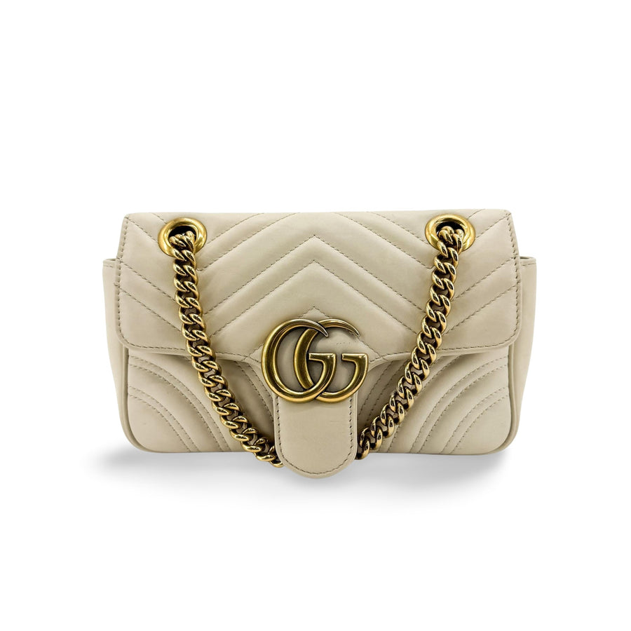 Gucci Gg Marmont Matelassé Chain