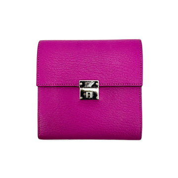 Hermès Click 12 Wallet Rose Purple