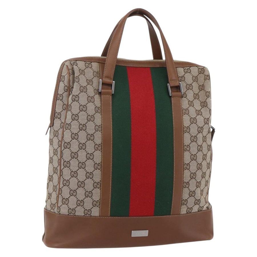 Gucci Gg Canvas Web Sherry Line Special