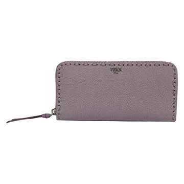 Fendi Selleria/Peekaboo Purple Leather