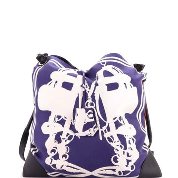 Hermes Silky City Bag Printed Silk And