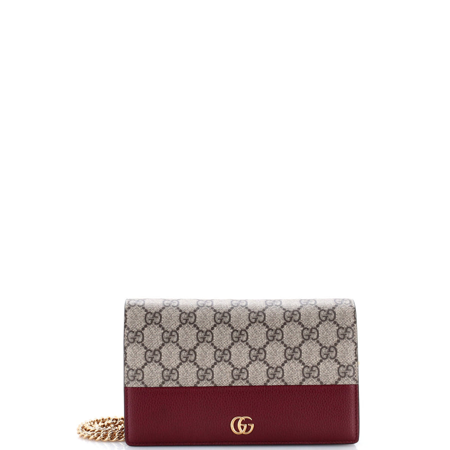 Gucci Gg Marmont Full Flap Wallet On