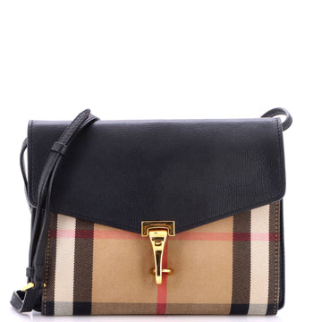 Burberry Macken Crossbody Bag Leather