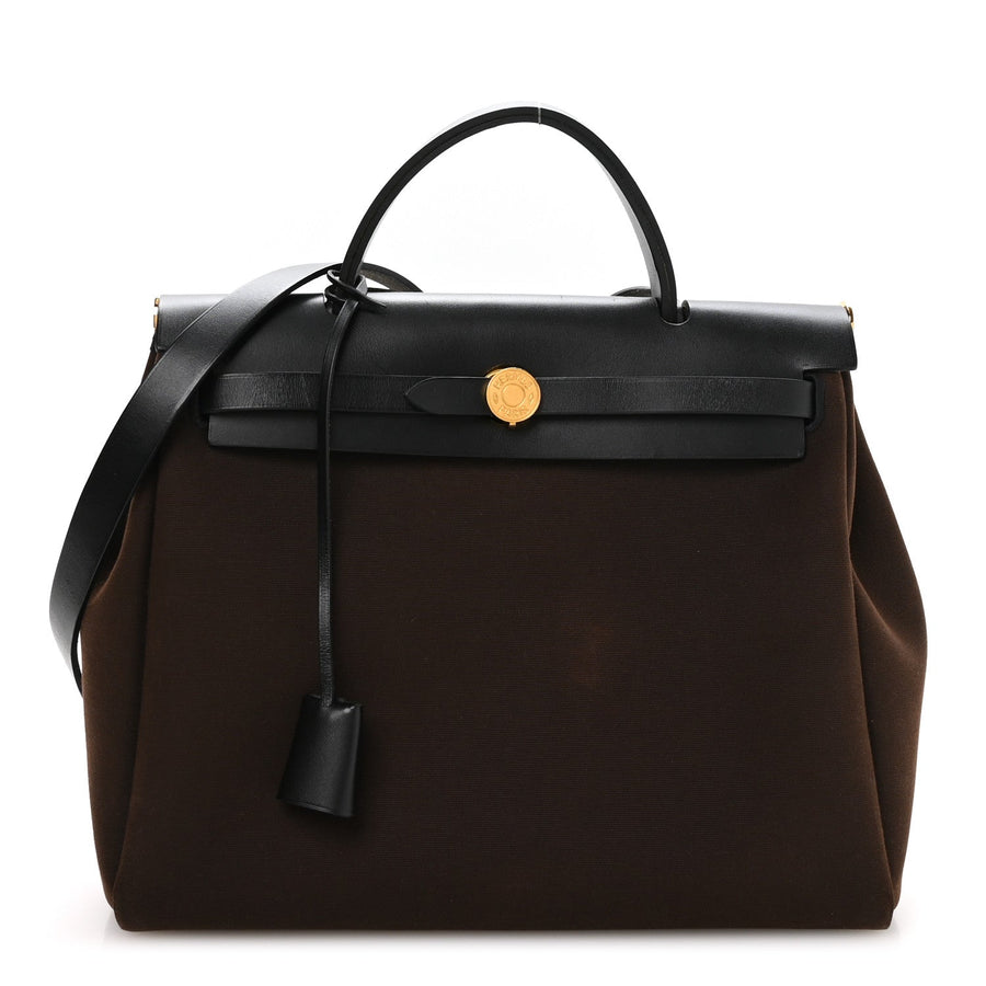 Hermes Military Toile Vache Hunter