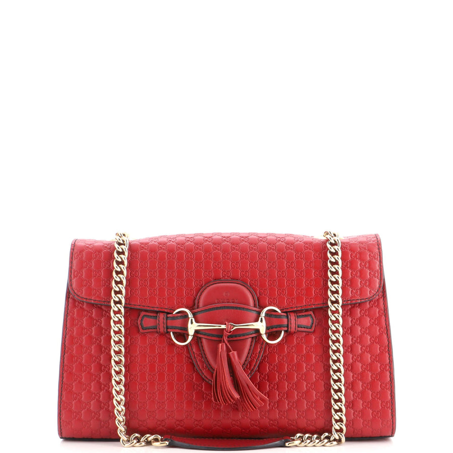Emily Chain Flap Bag Microguccissima