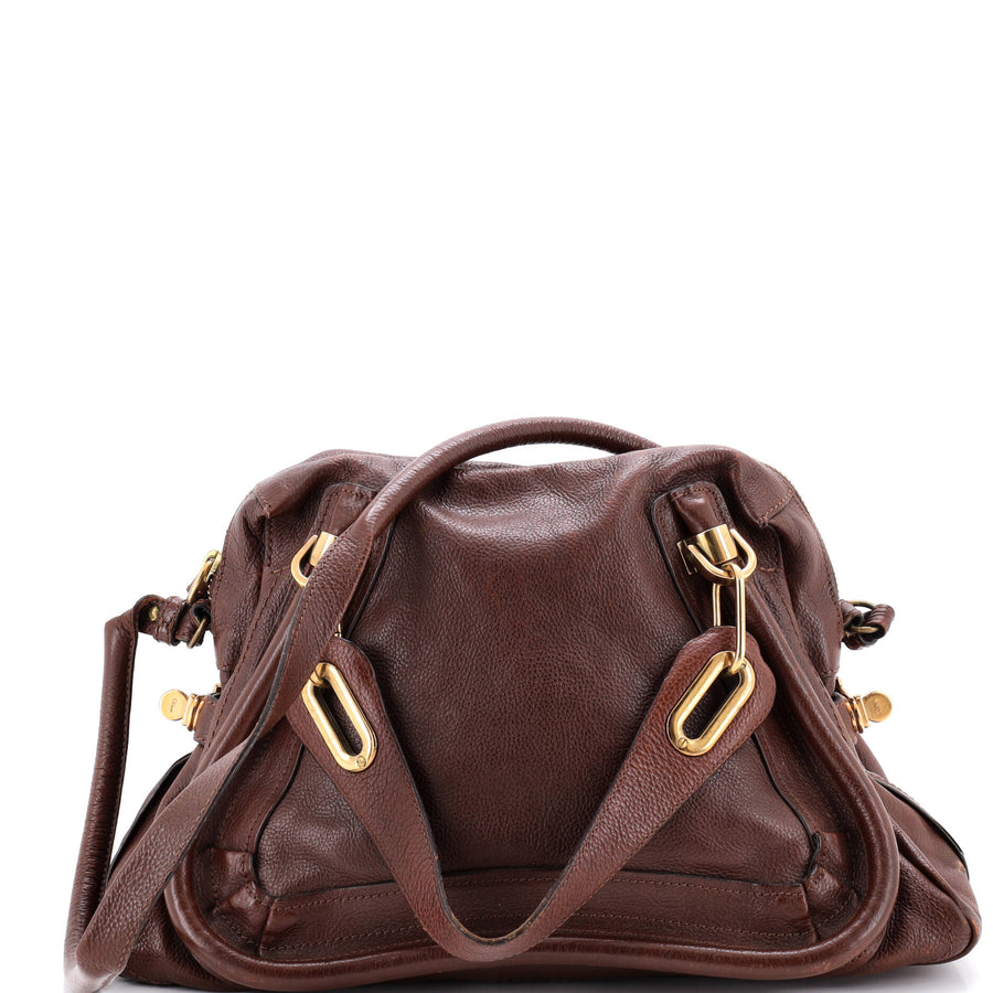 Chloe Paraty Top Handle Bag Leather