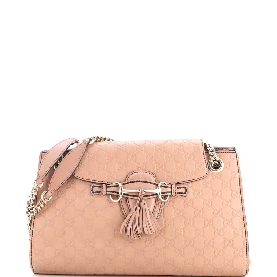 Emily Chain Flap Shoulder Bag Guccissima