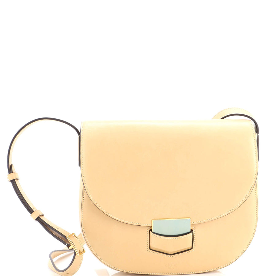 Celine Trotteur Crossbody Bag Calfskin
