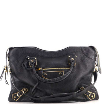 Balenciaga City Classic Metallic Edge