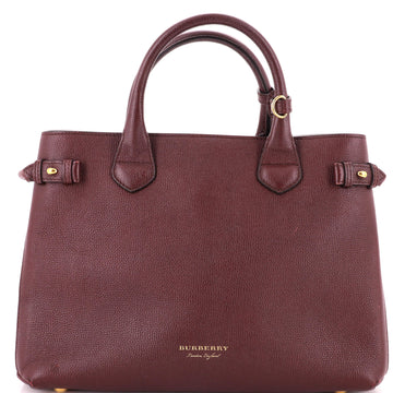 Burberry Banner Tote Leather And House