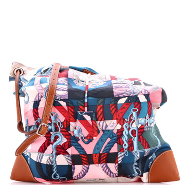 Hermes Silky City Bag Printed Silk And