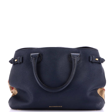 Burberry Banner Tote Leather And House