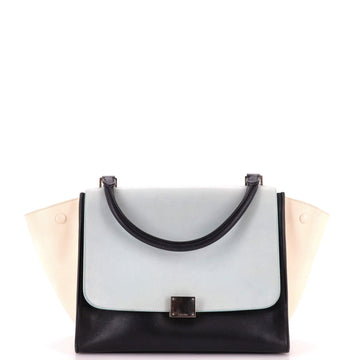 Celine Tricolor Trapeze Bag Leather