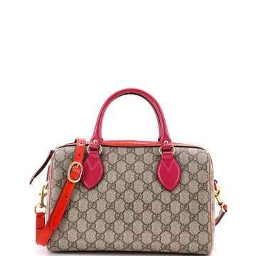 Gucci Convertible Boston Bag Gg Coated