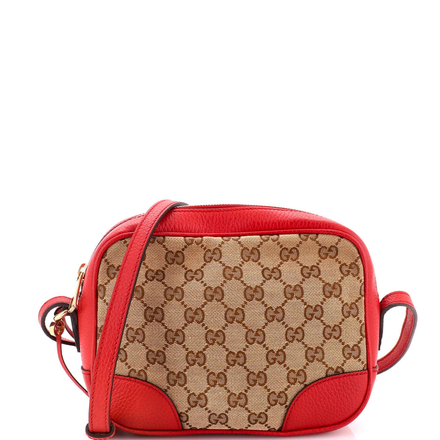 Gucci Bree Disco Crossbody Bag Gg Canvas