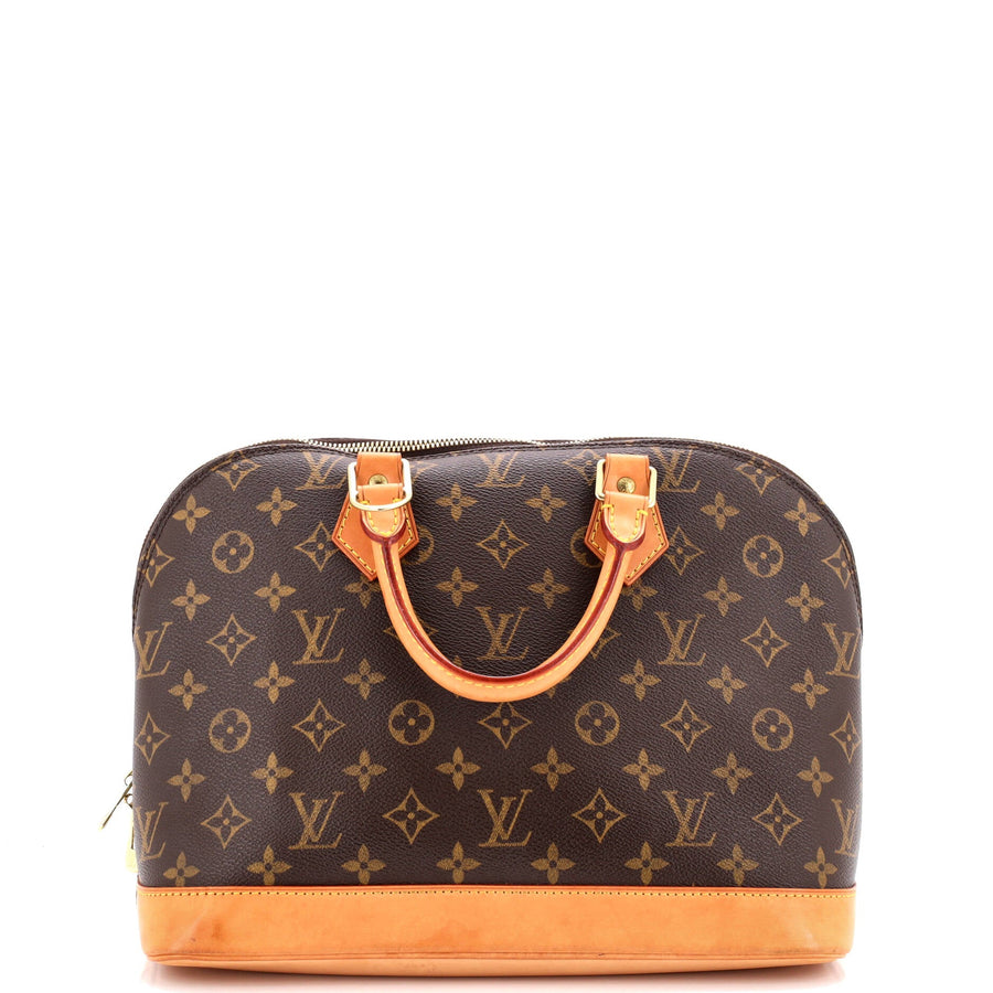 Louis Vuitton Alma Handbag Canvas Pm