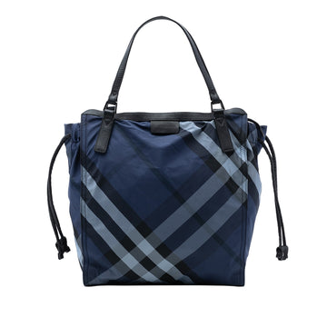 Burberry Supernova Check Nylon Buckleigh