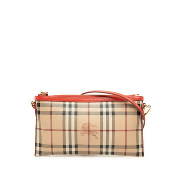 Burberry Haymarket Check Coated Canvas