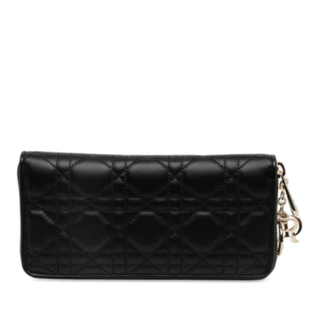 Dior Lambskin Cannage Lady Voyageur