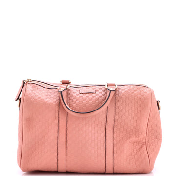 Joy Boston Bag Microguccissima Leather