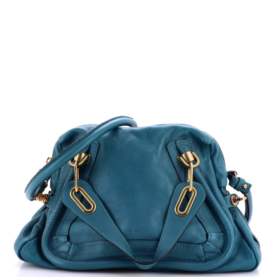 Chloe Paraty Top Handle Bag Leather