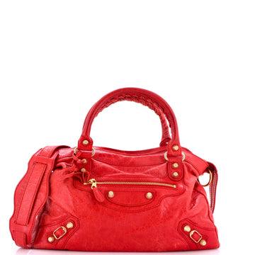 Balenciaga Town Giant Studs Bag Leather