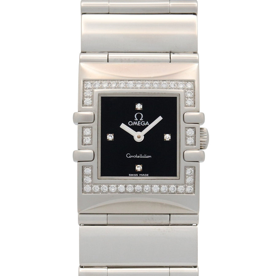 Omega Constellation Quadra Diamond Wrist