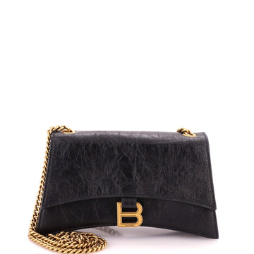 Balenciaga Crush Chain Flap Bag Leather