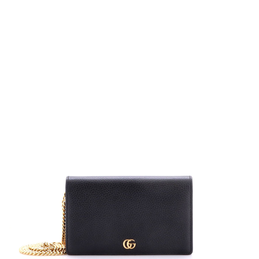 Gucci Petite Gg Marmont Chain Wallet