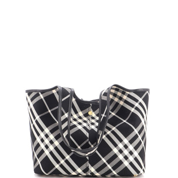 Burberry East-West Tote Vintage Check