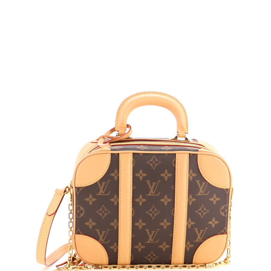 Louis Vuitton Valisette Handbag Canvas