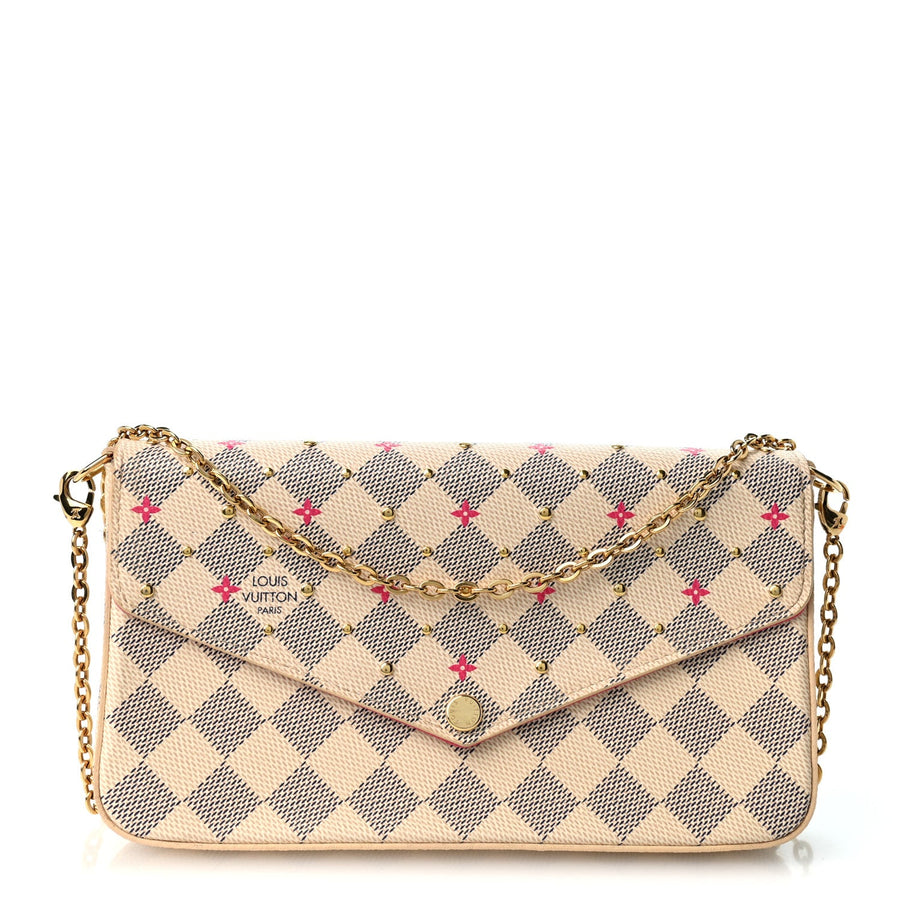 Louis Vuitton Damier Azur Studded