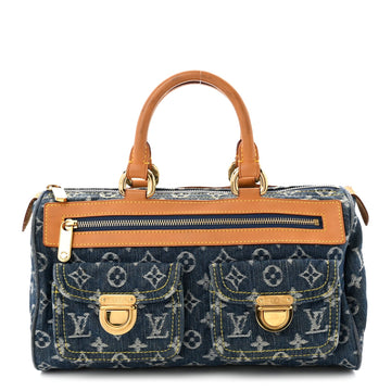 Louis Vuitton Denim Neo Speedy Blue