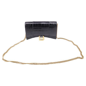 Balenciaga Hourglass Chain Wallet
