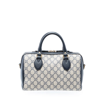 Gucci Convertible Boston Bag Gg Coated