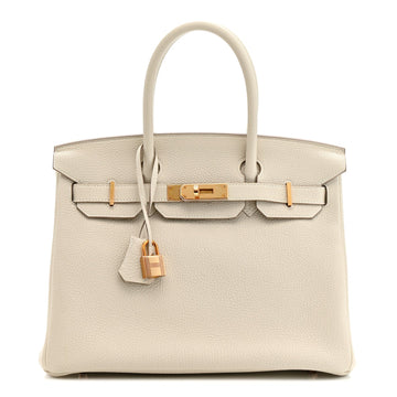 Hermes Togo Birkin 30 Craie
