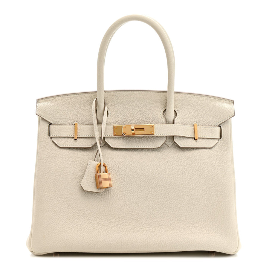 Hermes Togo Birkin 30 Craie