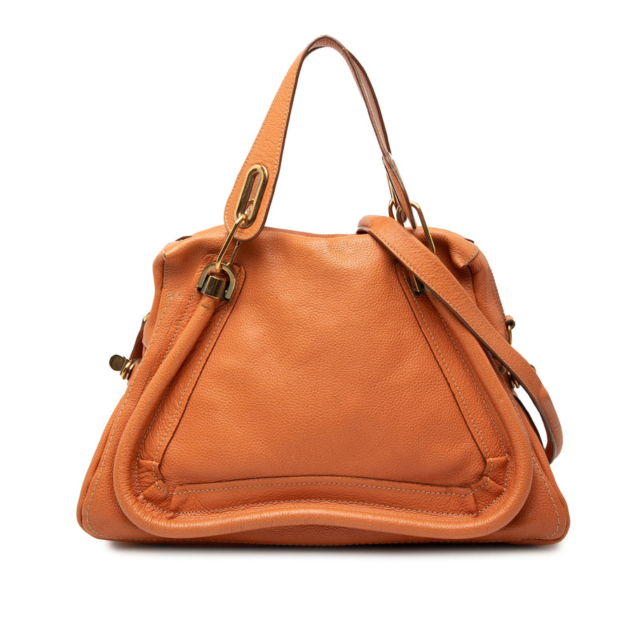 Chloé Medium Leather Paraty Satchel Pre-