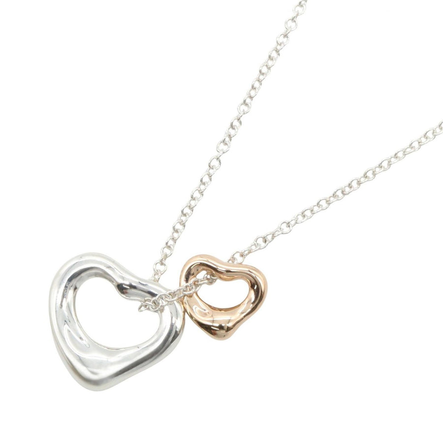 Tiffany＆Co Double Open Heart Necklace