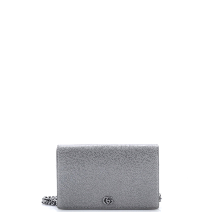 Gucci Petite Gg Marmont Chain Wallet