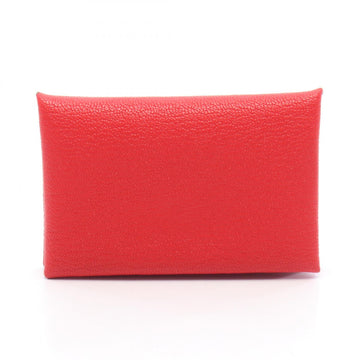 Hermes Calvi Verso Coin Wallet K Chevre